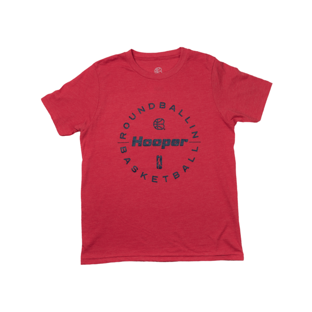 YOUTH - "Hooper" Heather Red T-Shirt