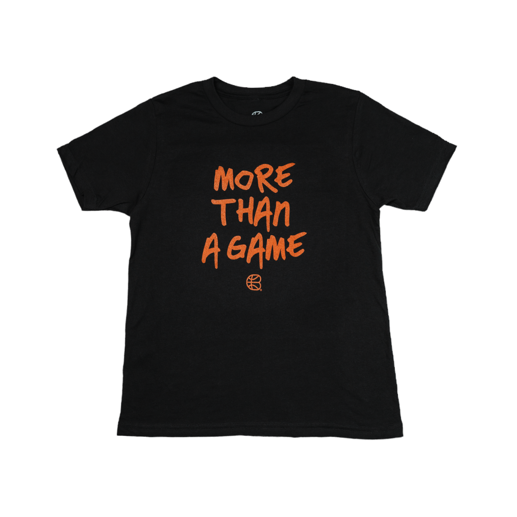 YOUTH - "MORE THAN A GAME" Black T-Shirt