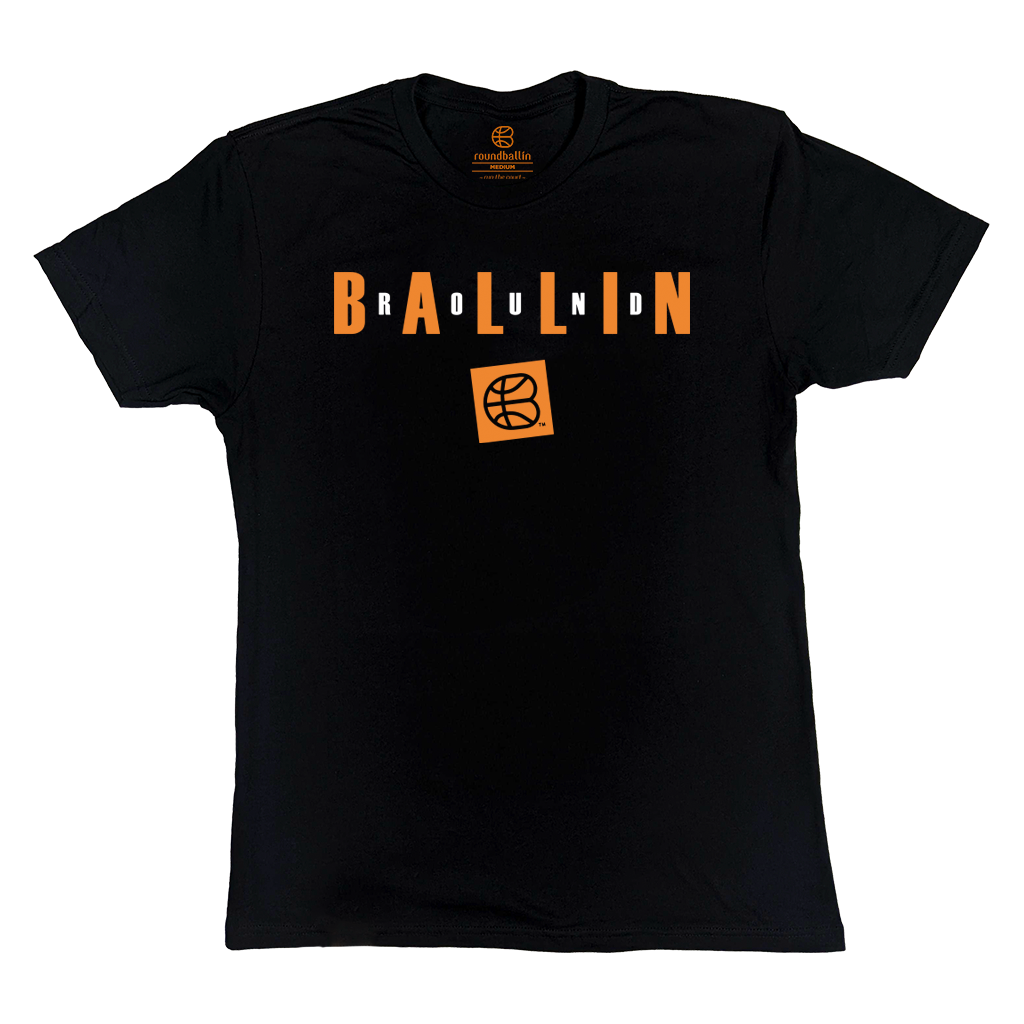 "(ROUND) BALLIN" Black T-Shirt