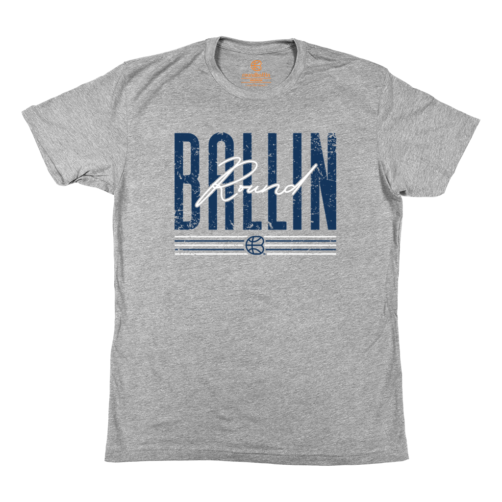 "BALLIN (Flow)" Heather Grey T-Shirt