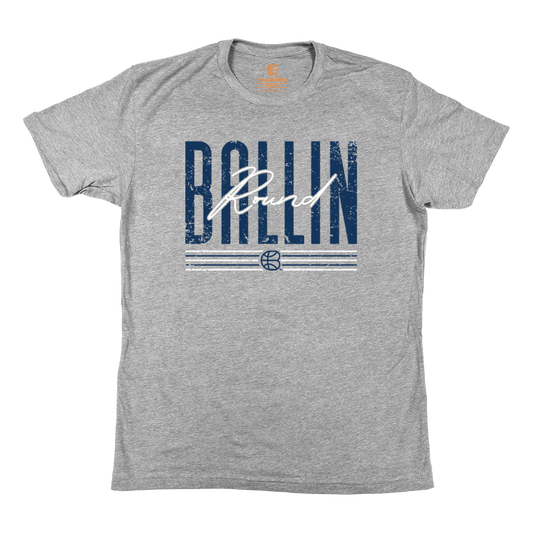 "BALLIN (Flow)" Heather Grey T-Shirt