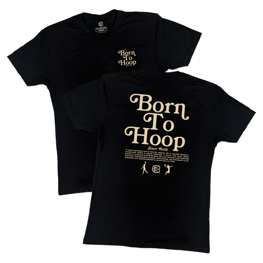 "Born To Hoop" Black T-Shirt
