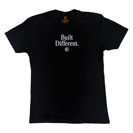 "Built Different" Black T-Shirt