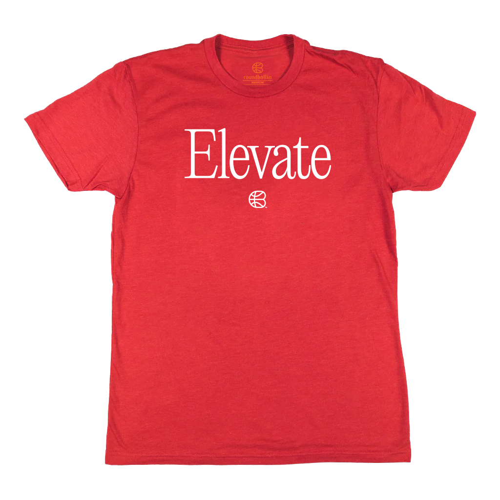 "Elevate" Heather Red T-Shirt