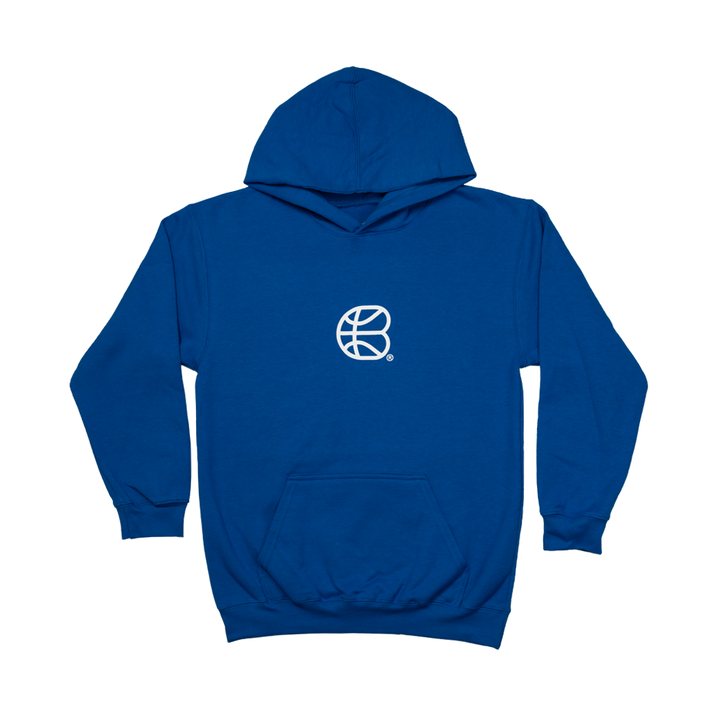 YOUTH - "roundballin (ICON)" Royal Hoodie