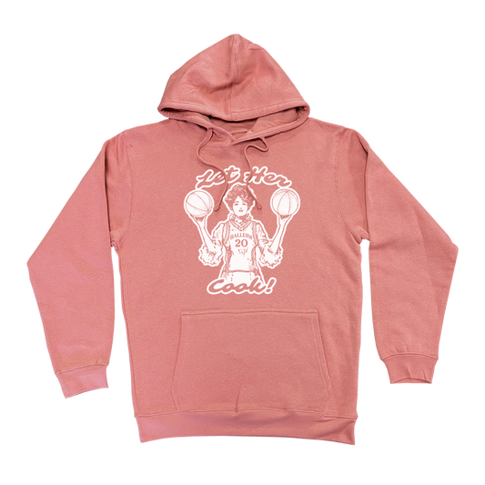 "LET HER COOK" Mauvelous Elevated Hoodie