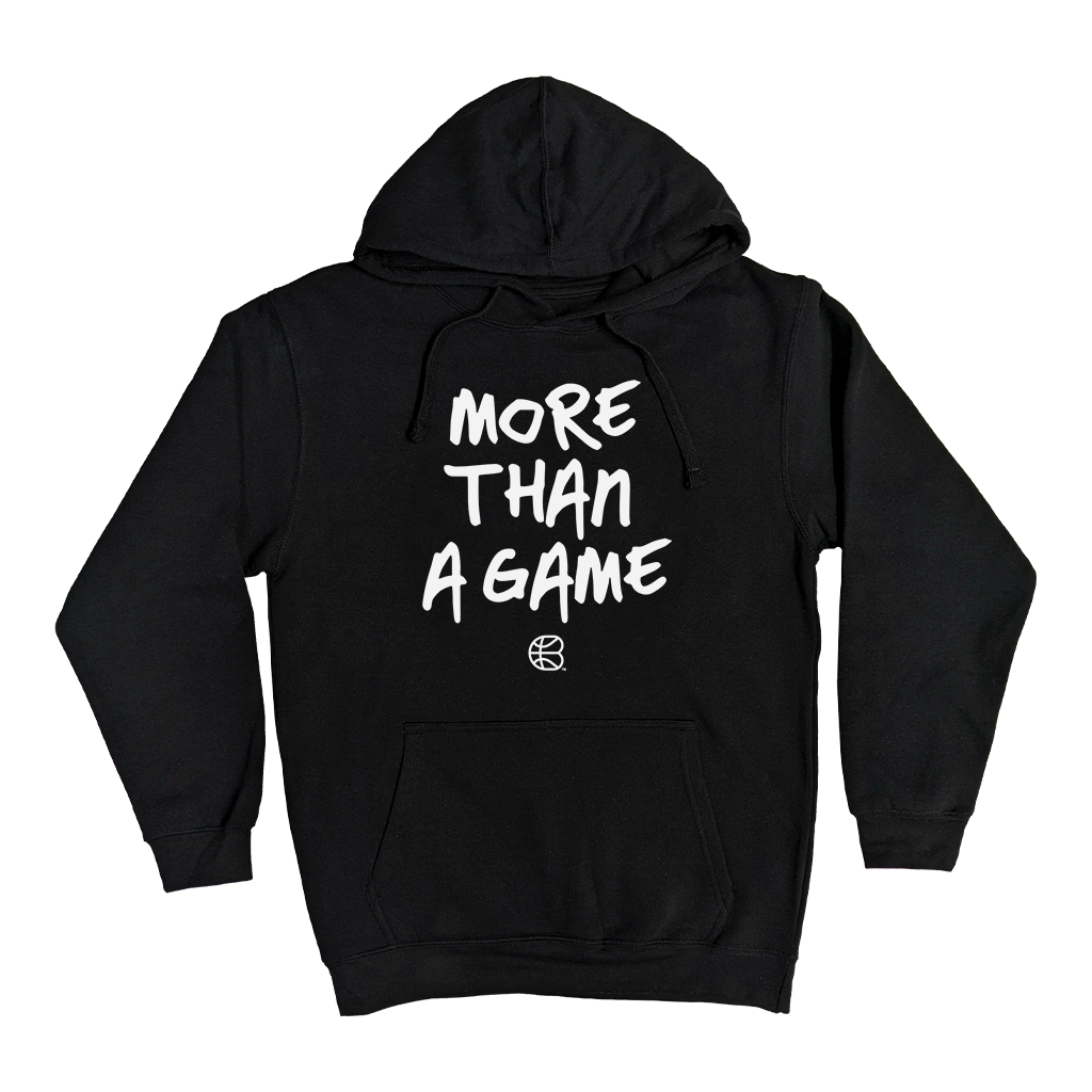 "MORE THAN A GAME" Black Elevated Hoodie