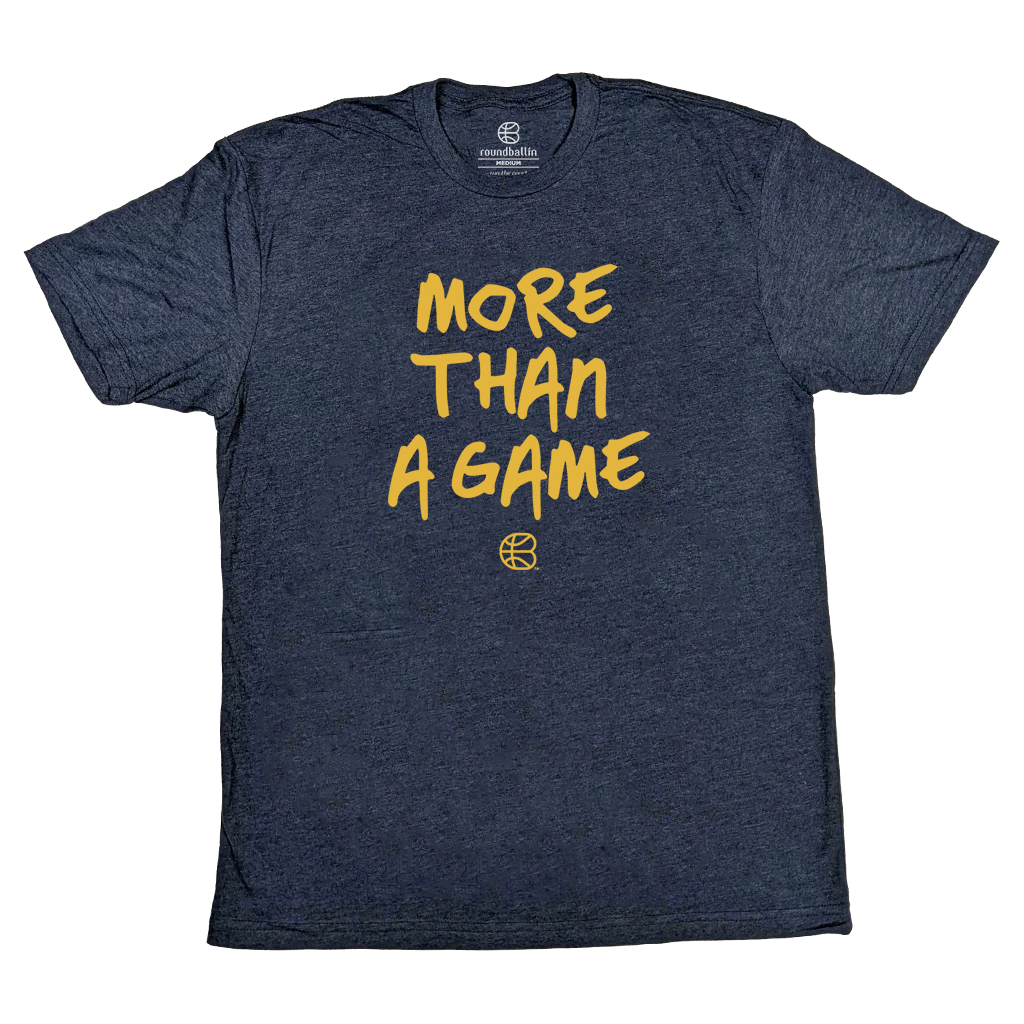 "MORE THAN A GAME" Heather Navy T-Shirt