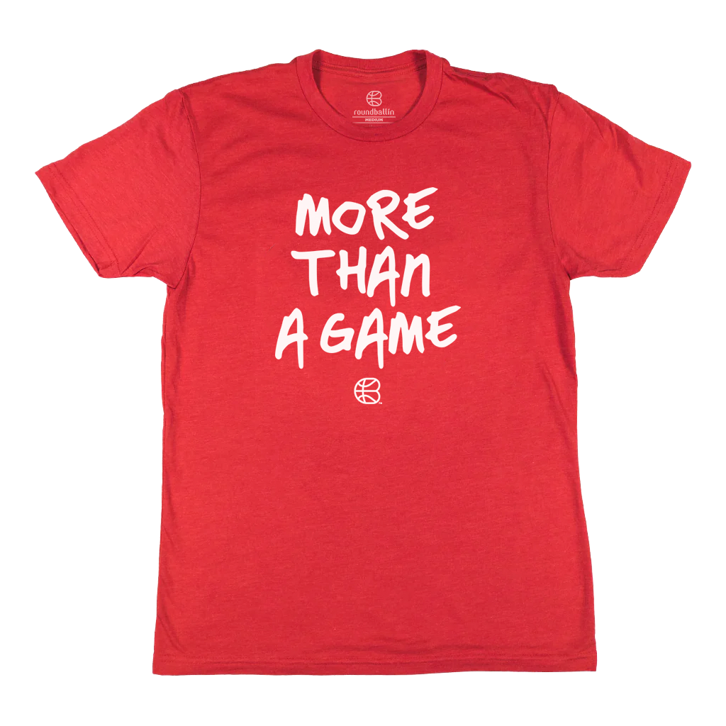 "MORE THAN A GAME" Heather Red T-Shirt