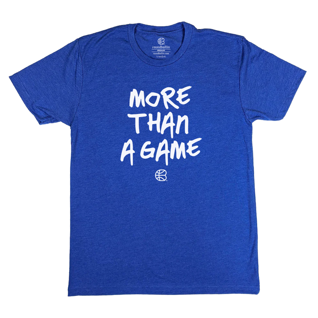 "MORE THAN A GAME" Heather Royal T-Shirt