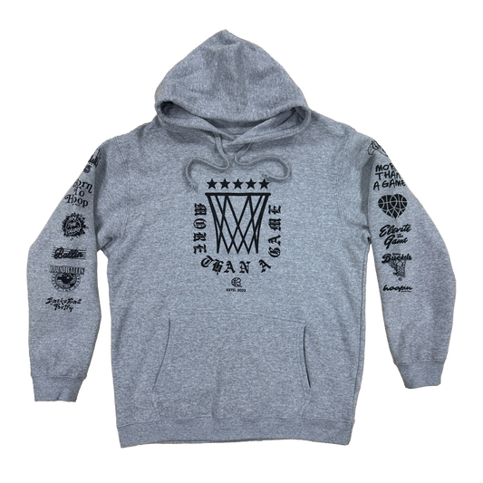 "More Than a Game (Archive)" Heather Grey Elevated Hoodie