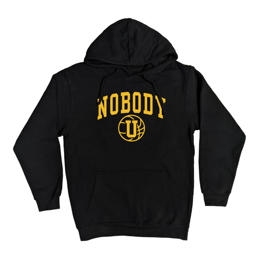 "NOBODY U" Black Elevated Hoodie