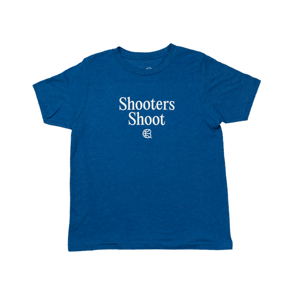 YOUTH - "Shooters Shoot" Heather Royal T-Shirt